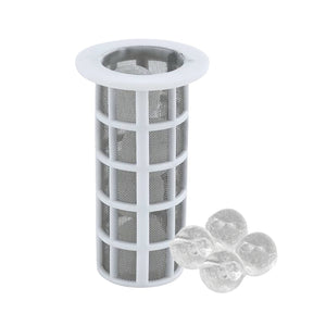 RiverSoft EBWF-04-C Replacement Cartridge for EcoBlu Washing Machine Filter |Protects Clothes from Hard Water, Prevents Limescale (Cartridge only)