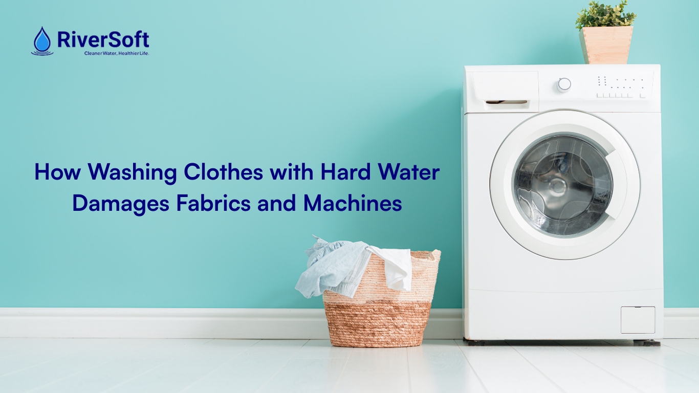 How Washing Clothes with Hard Water Damages The Fabric and Machine