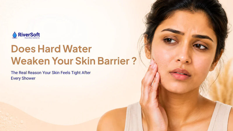 Does Hard Water Dry Your Skin Barrier? The Real Reason Your Skin Feels Tight After Every Shower