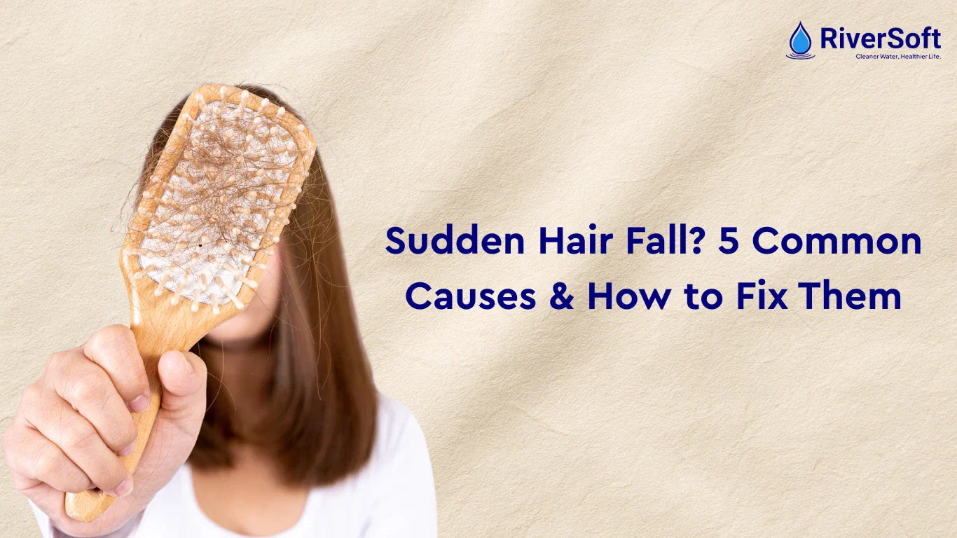Sudden Hair Fall? 5 Common Causes &  How to Fix Them