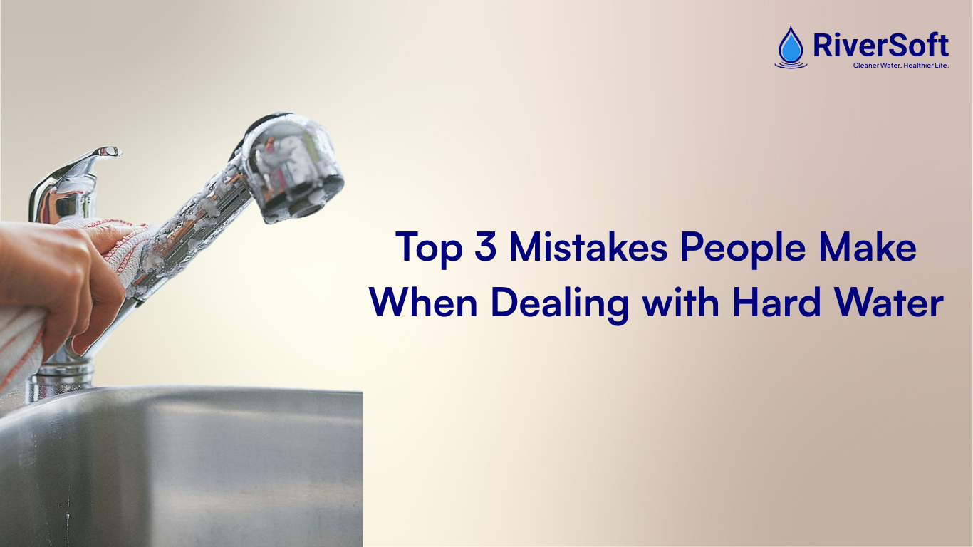 Top 3 Mistakes People Make When Dealing with Hard Water