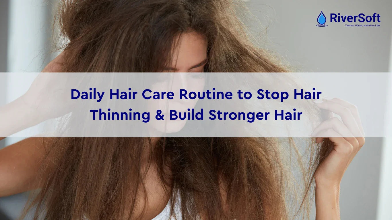 Daily Hair Care Routine to Stop Hair Thinning & Build Stronger Hair