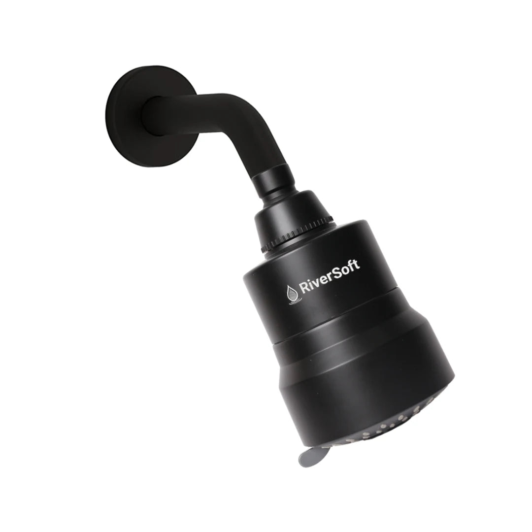 DIVA-05 BLACK shower filter for bathroom