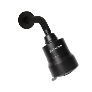 DIVA-05 BLACK shower filter for bathroom