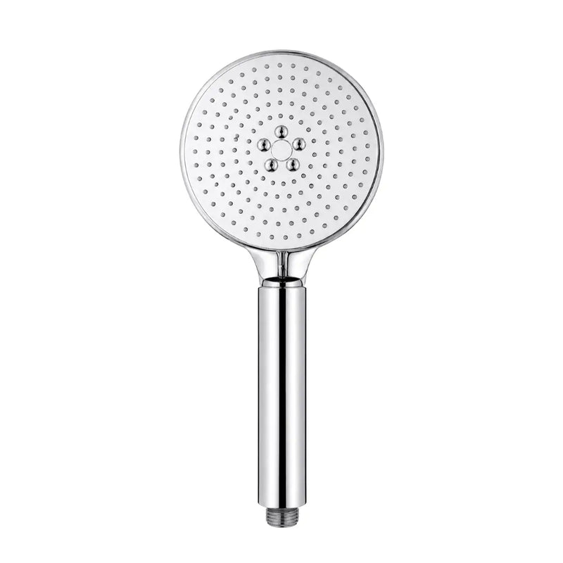 RiverSoft SH-5 Hand Shower Filter for Hard water | High Pressure Shower head 3 Spray Modes Shower for Hair Fall & Dry Skin| Chrome Finish