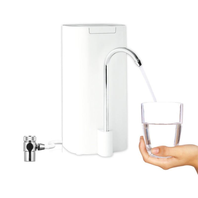 3-in-1 Ultrafiltration Complete Water Filtration System for drinking water | Use below 200 TDS | Sediment, Ultrafiltration, and Carbon Filters| Three Layers Purification