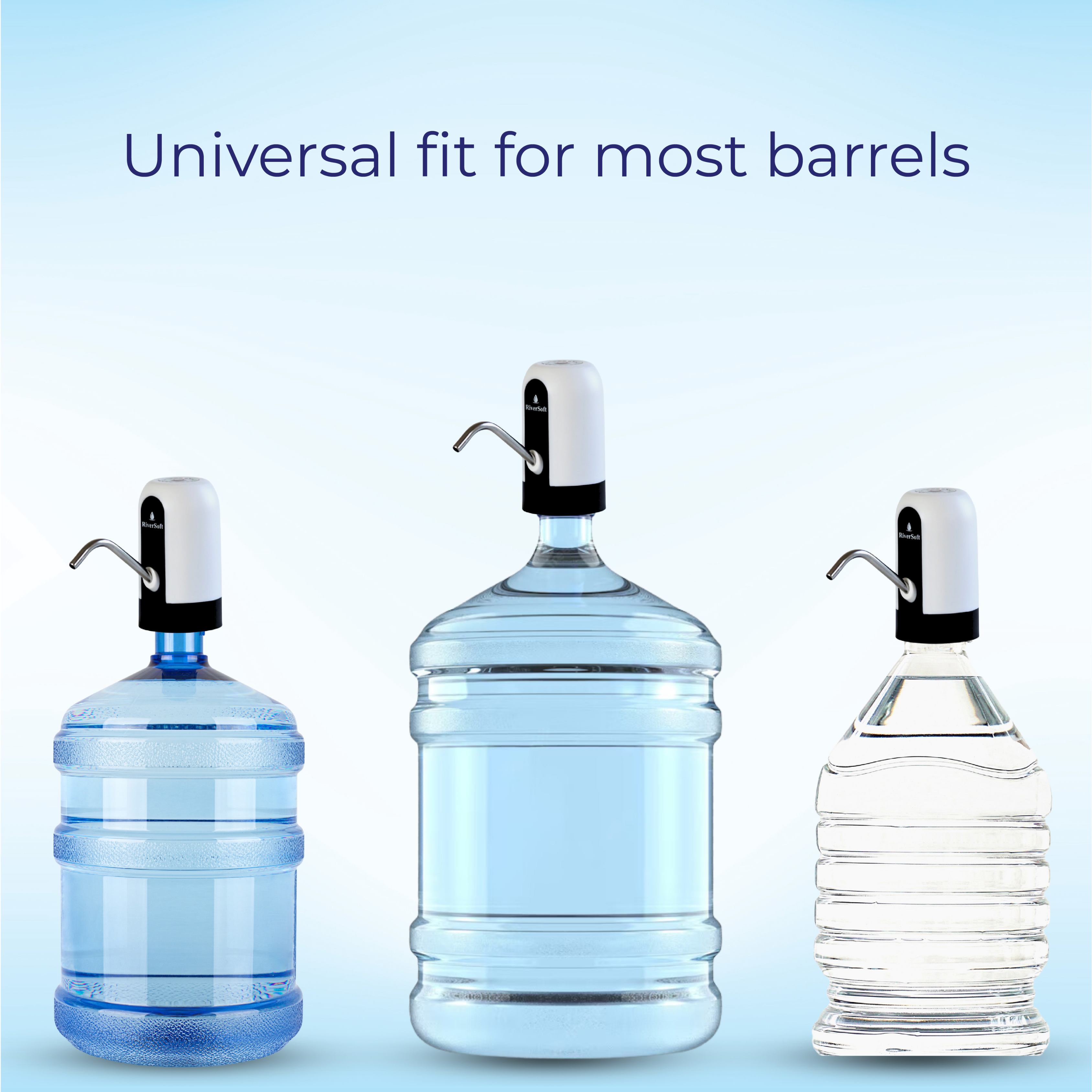 Rechargeable Water Dispenser – Super Convenience – RiverSoft