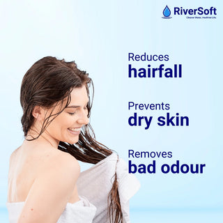 RiverSoft shower filter for bathroom hair care benefits 