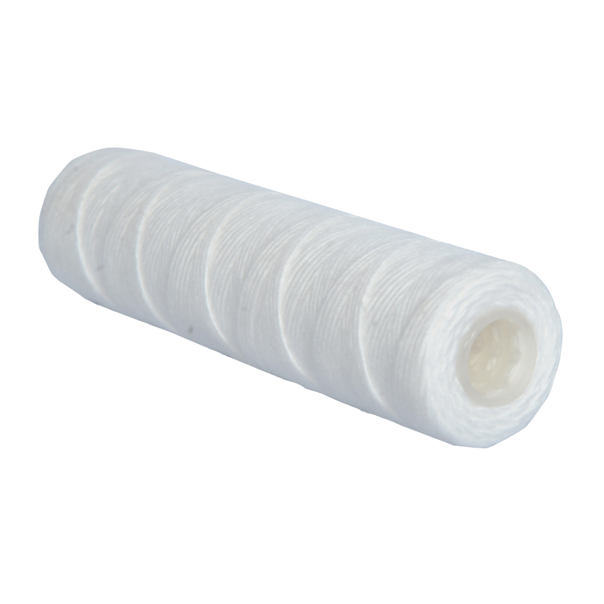 YWC-10 Yarn Wound Threaded Filter Cartridge Suitable for Mainline Sediment Filter housing (Pack of 1, 10 Inch, 5 Micron)