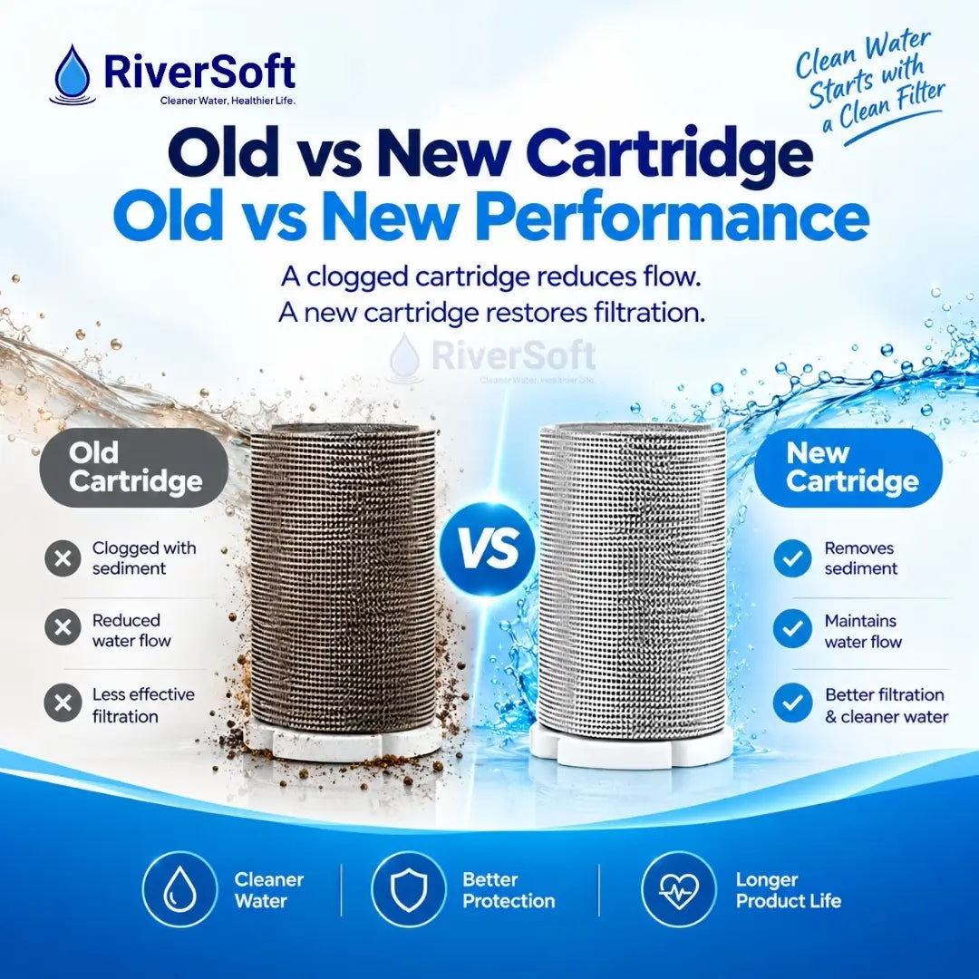 RiverSoft EB-05-C old vs new cartridge