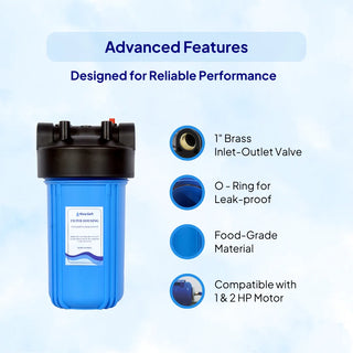 RiverSoft MHW-10 Mainline hard water filter features