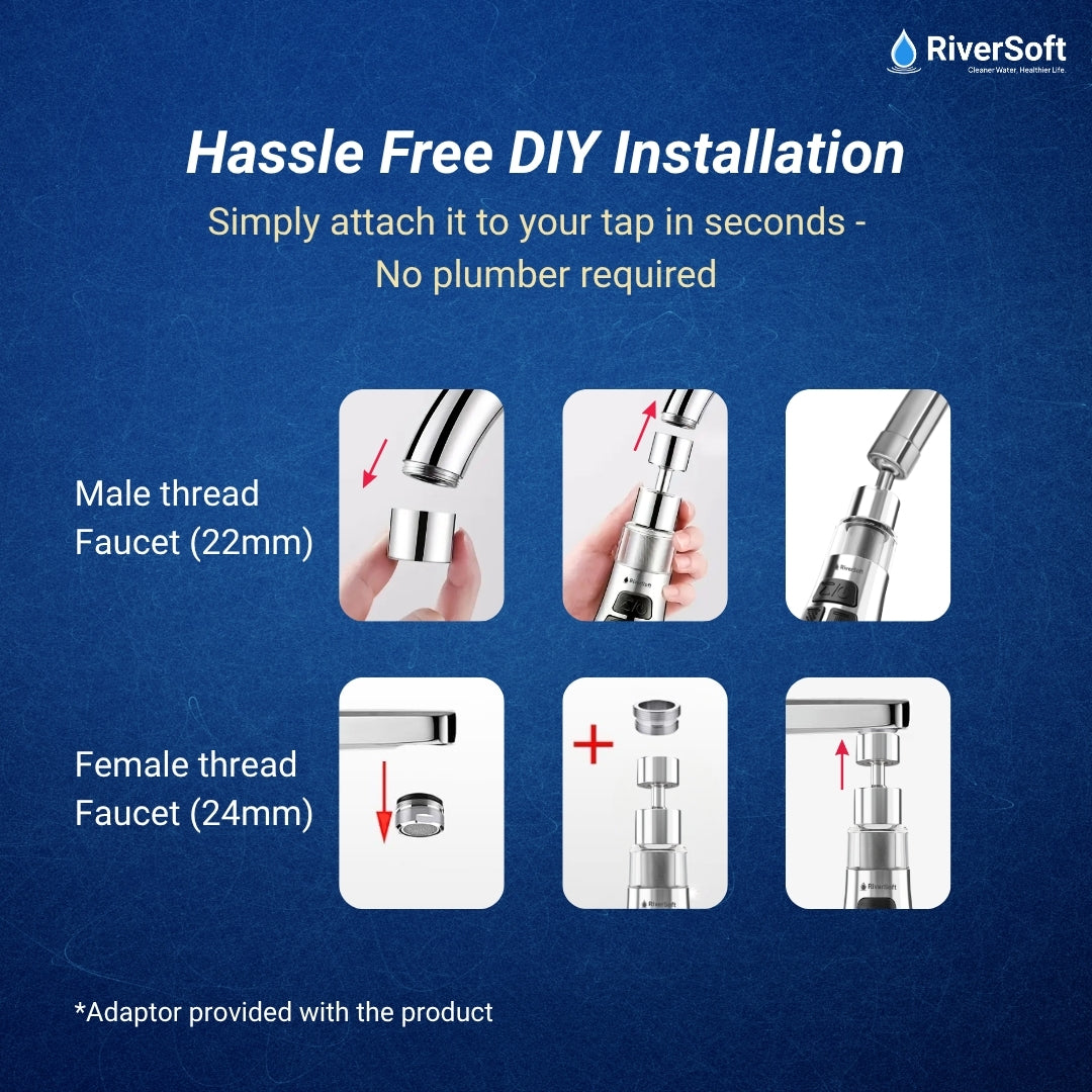 RiverSoft Kitchen Tap Filter