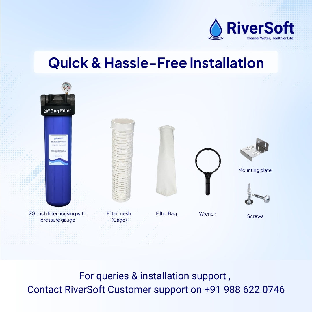 RiverSoft water filtration system 