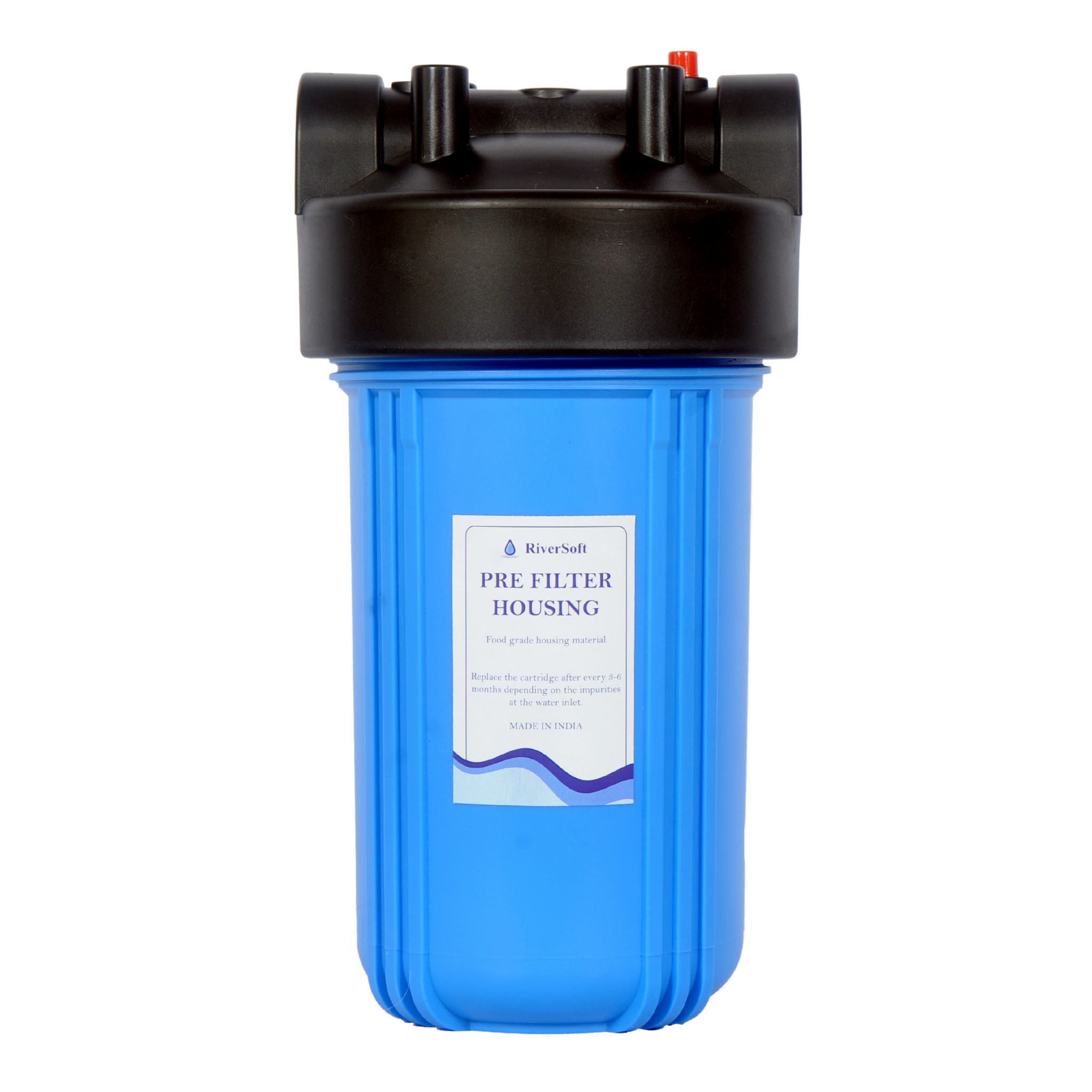 ASP-10 Mainline sediment filter | 10 inch housing with spun cartridge | 5 micron | 1 inch inlet outlet