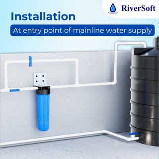 RiverSoft ASP-20-HV5 Sediment filter installation
