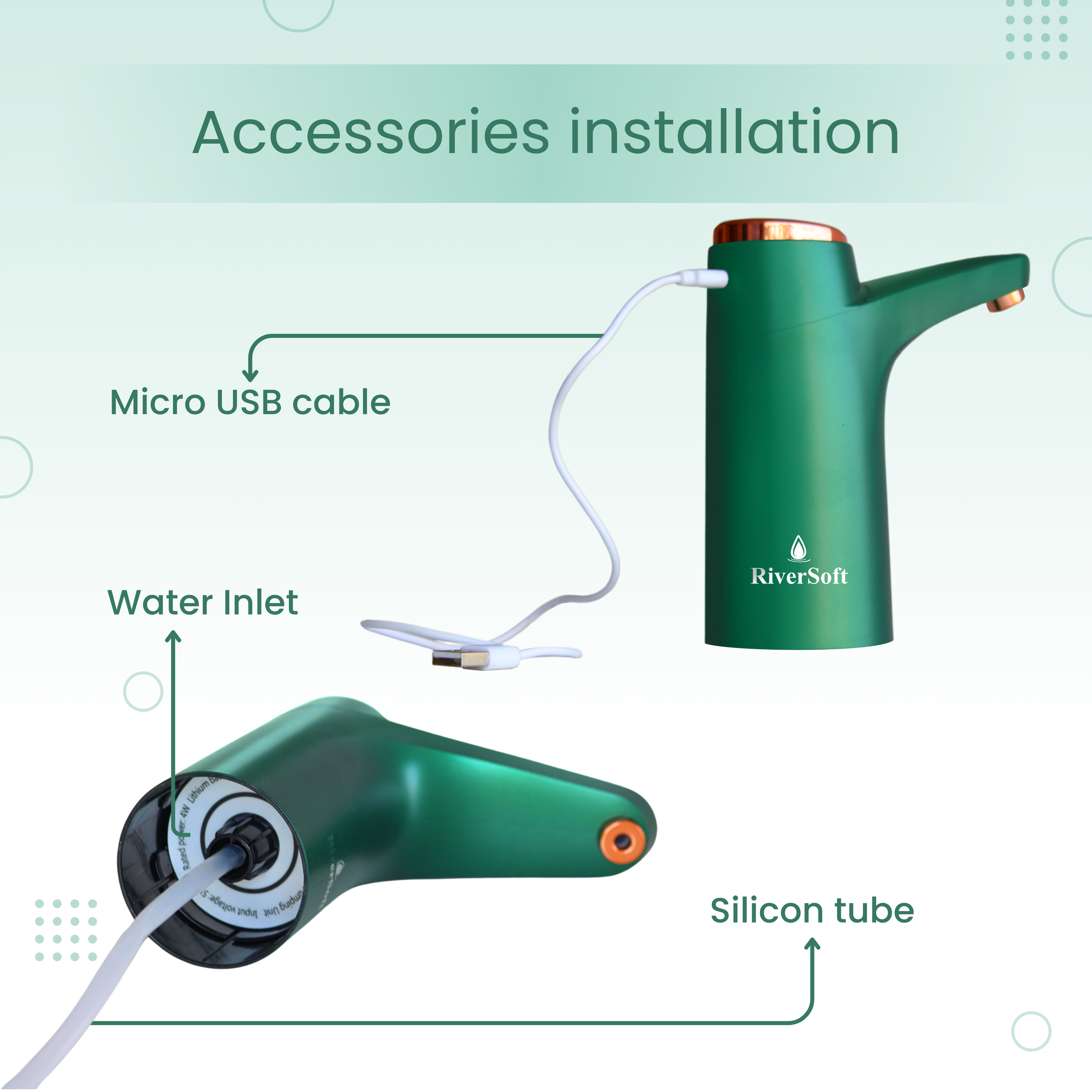 RiverSoft AWD-GR-1 accessories installation