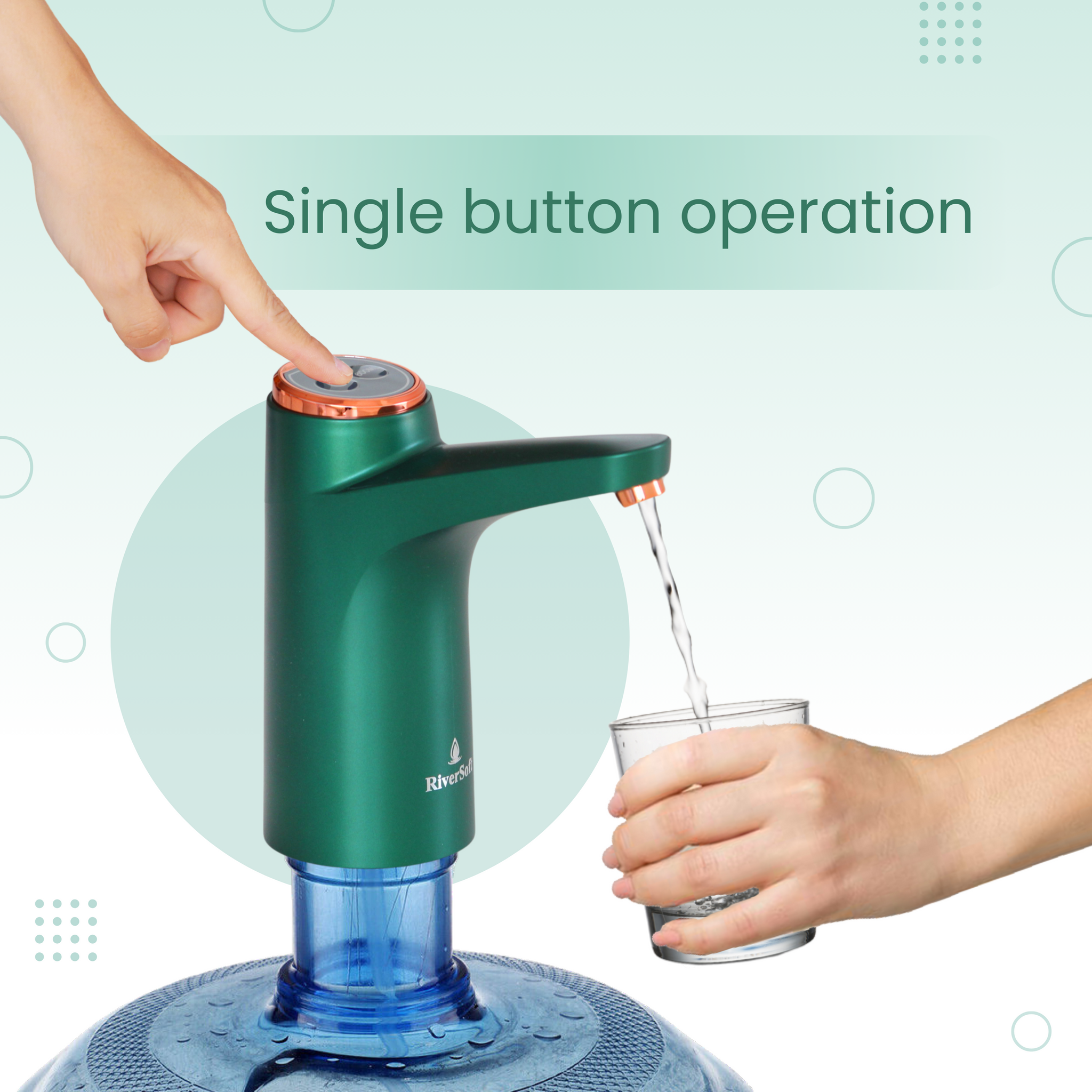RiverSoft AWD-GR-1 single button operation