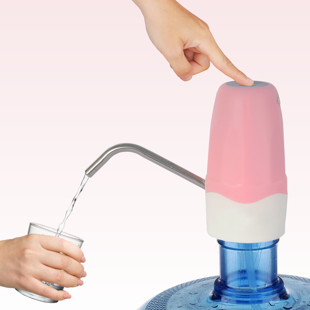 RiverSoft AWD-Pro-PINK activated by simply pressing the button