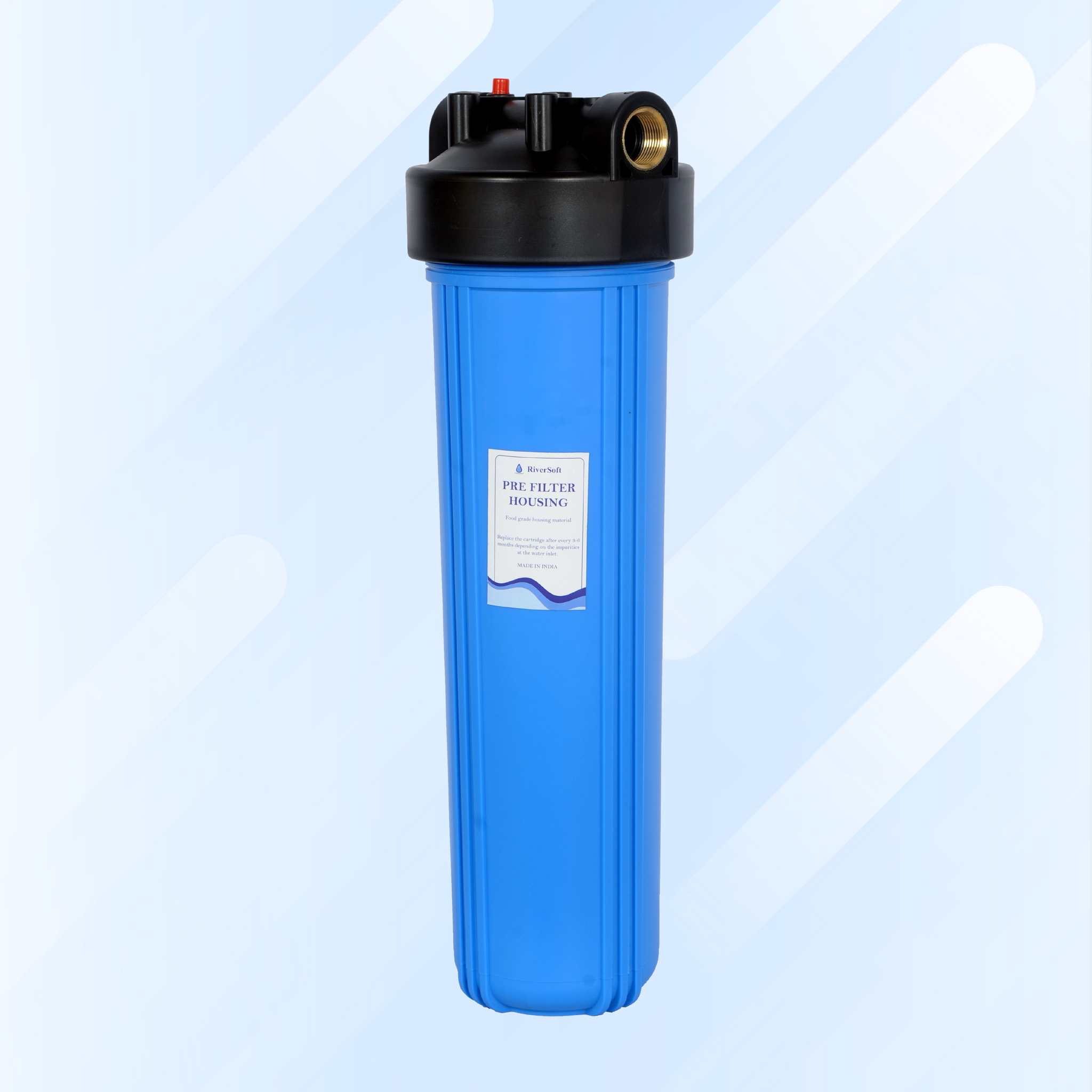 AYWC-20 Mainline sediment filter | 20 inch housing with yarn wound cartridge | 5 micron | 1 inch inlet outlet