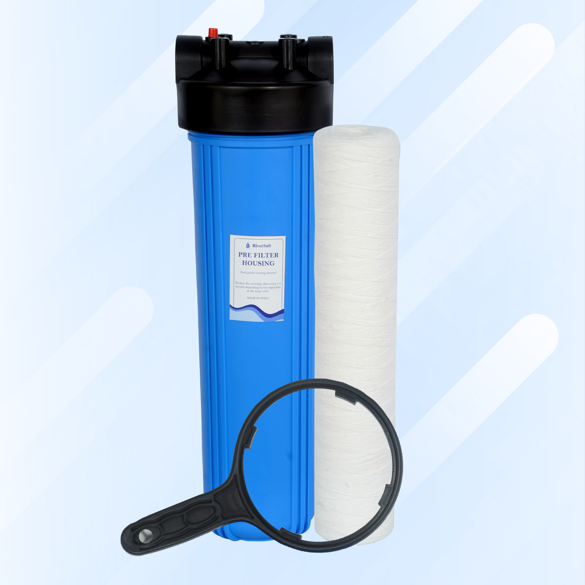 RiverSoft AYWC-20 sediment filter with yarn wound cartridge
