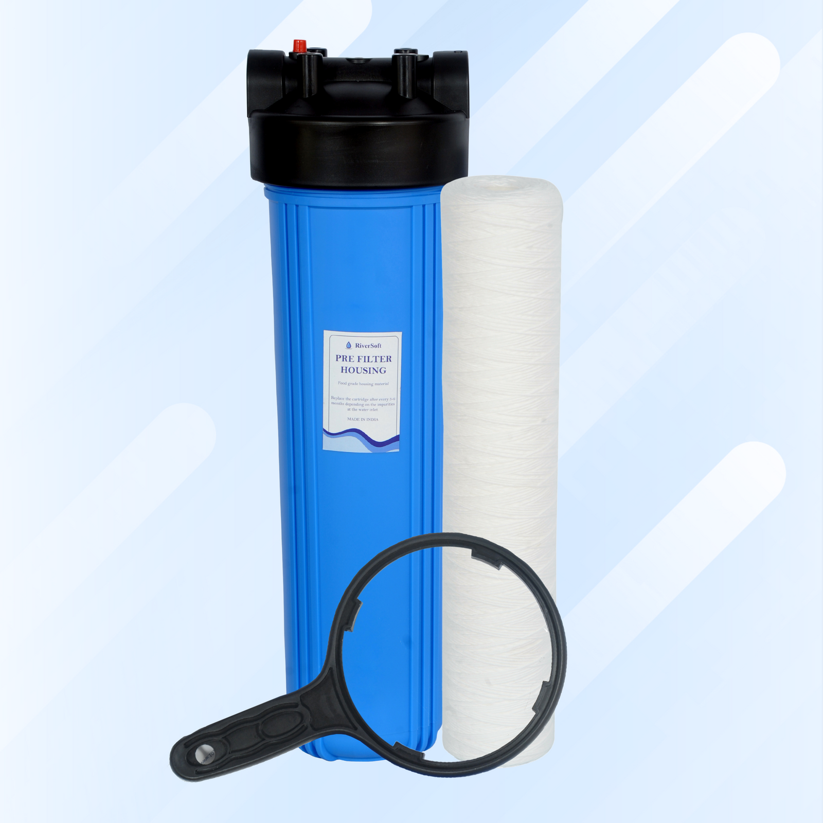 RiverSoft AYWC-20 sediment filter with yarn wound cartridge