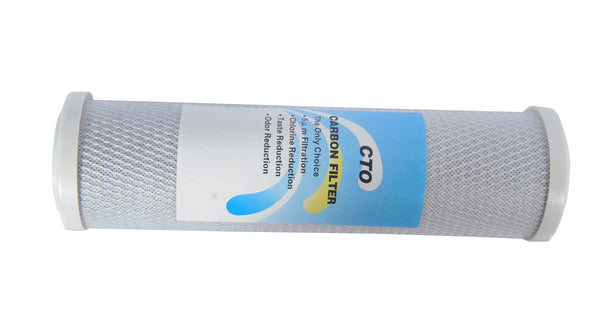 RO-CTO-1 RO-Pure CTO (Chlorine, Taste, Odor) Replacement Cartridge for Under-Sink RO Water Purifiers (Polypropylene, 10 Inch, White, Pack of 1)