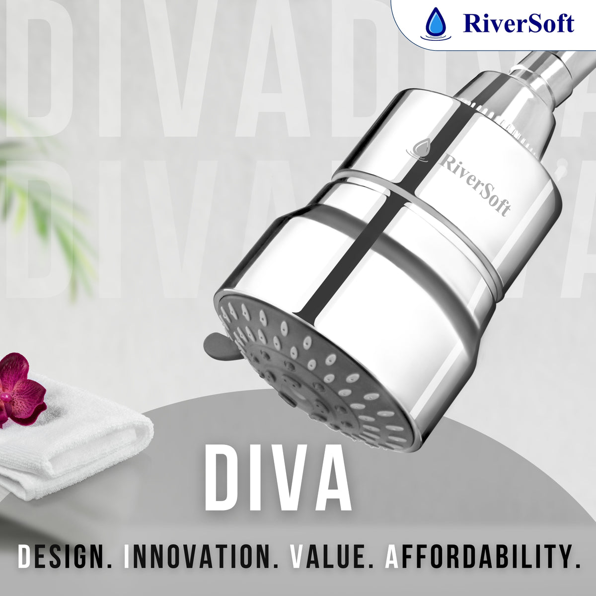 RiverSoft DIVA-05-C shower filter