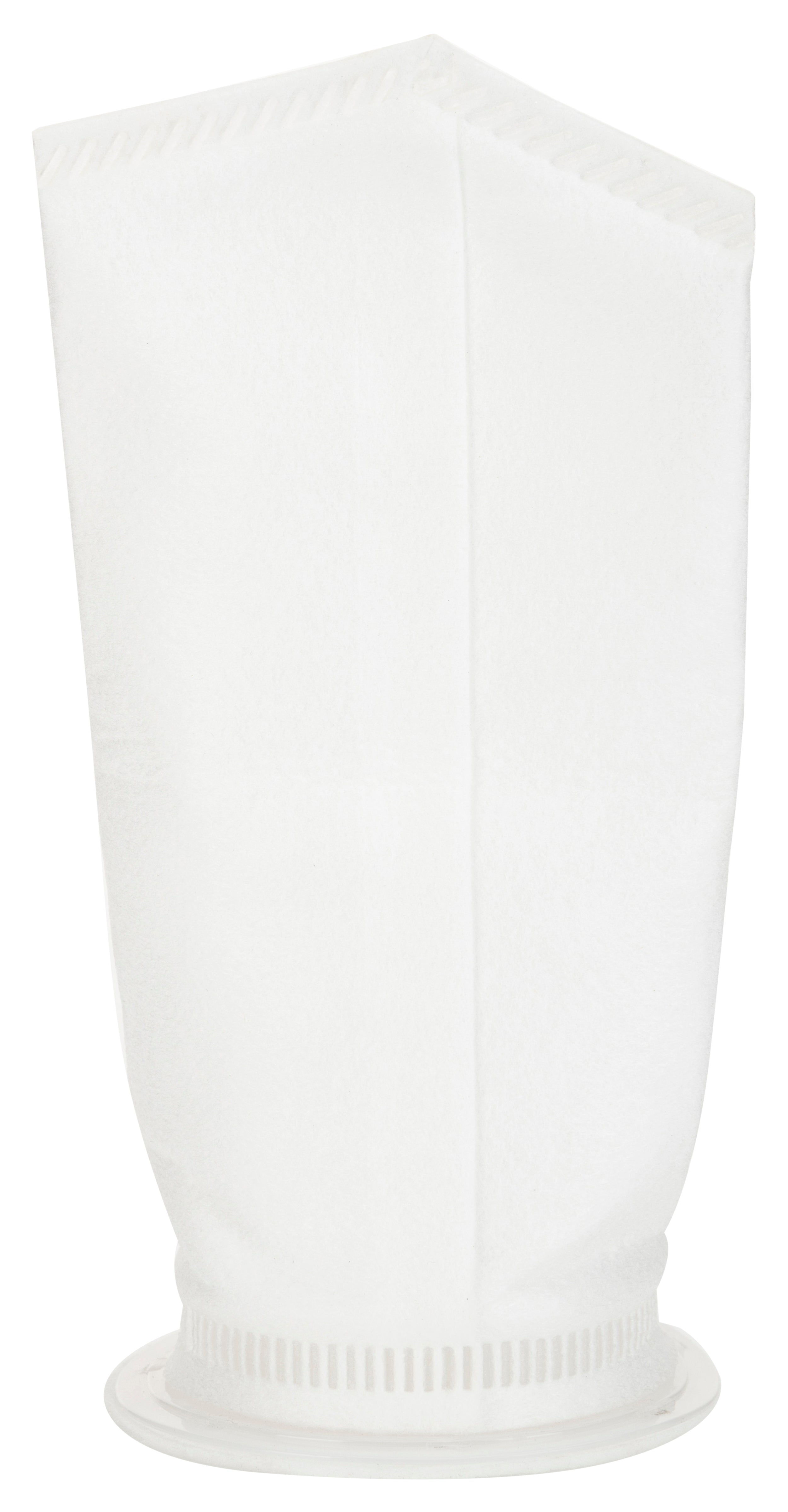 Sediment Filter FB-10-1M, Filter Bag 1 Micron for filtering sand, dirt, rust from water (10 inch, PP, White, Pack of 1)