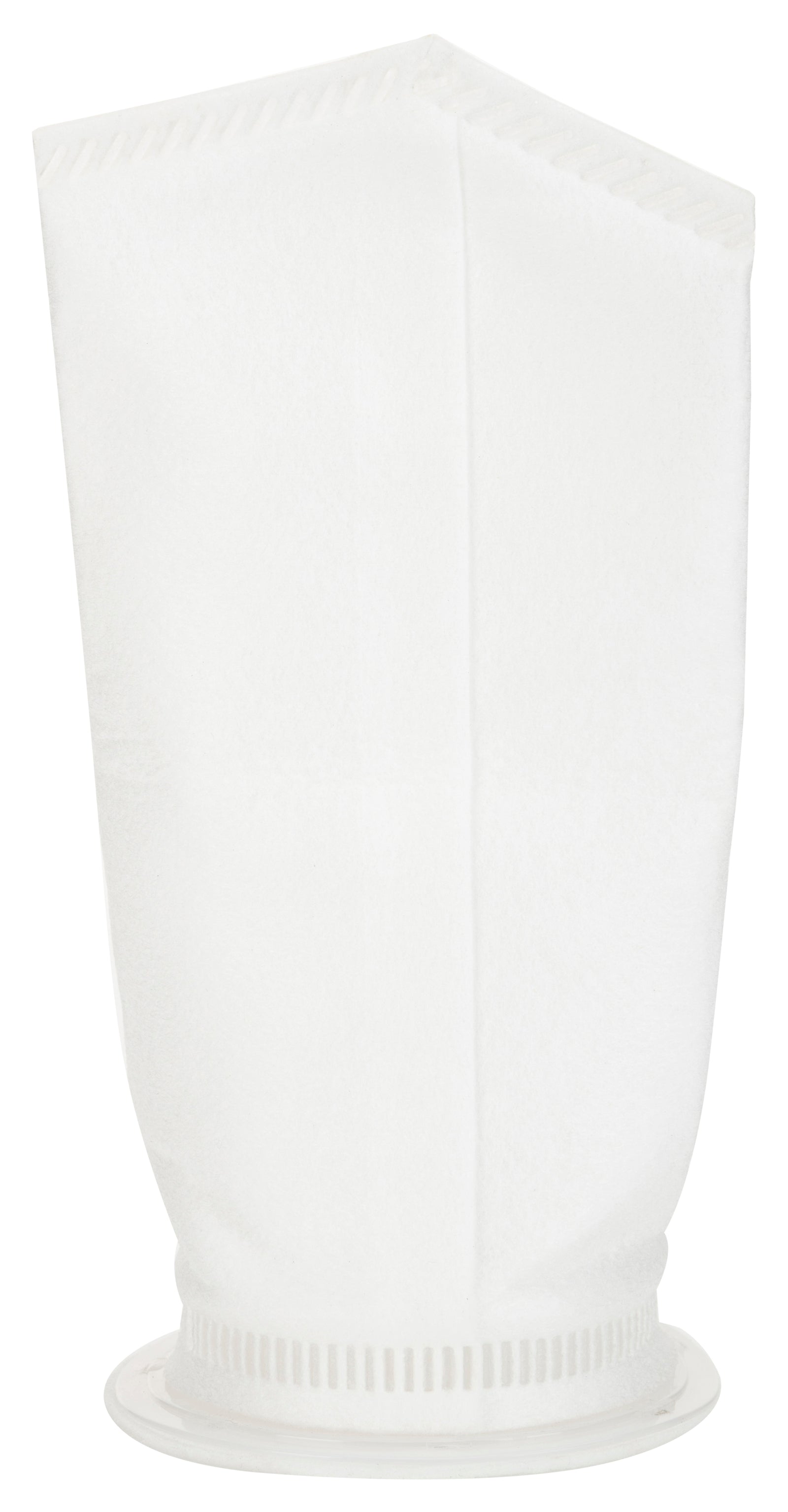 Sediment Filter FB-10-1M, Filter Bag 1 Micron for filtering sand, dirt, rust from water (10 inch, PP, White, Pack of 1)