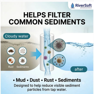 Helps filter sediment