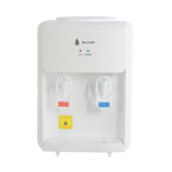 Hwd-3 Hot and Normal Water Dispenser | Table Top | Suitable for Office & Home (White, Pack of 1, No Cold Water), 3 Liter