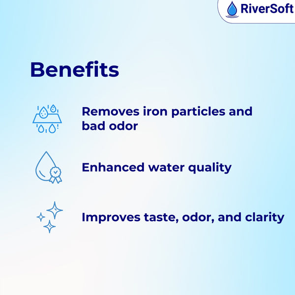 IRF-B Iron Removal Filter| Removes Iron - Advanced Filtration for Clean, Iron-Free Water