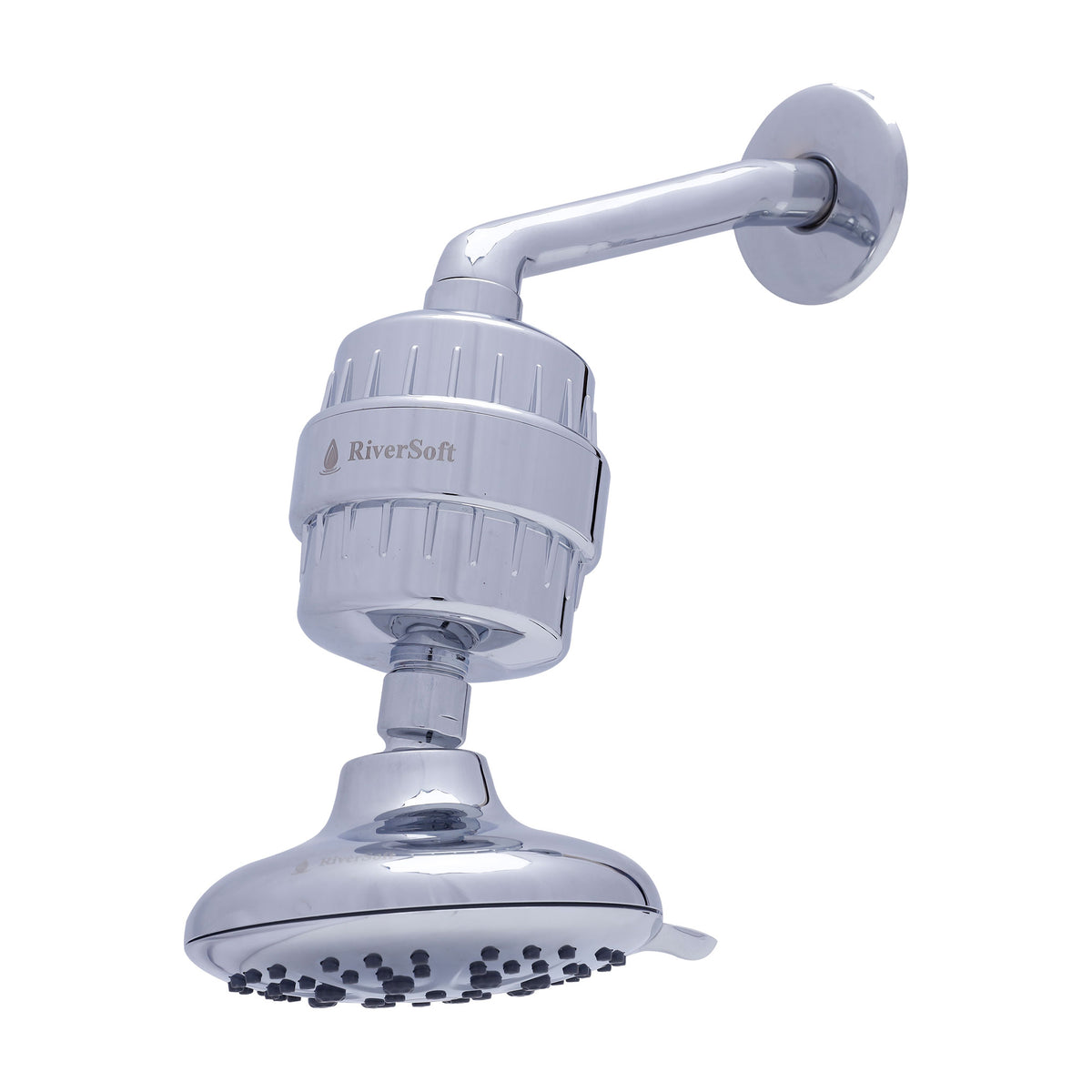 RiverSoft MS-5F125-SF-15 Shower filter with Overhead shower