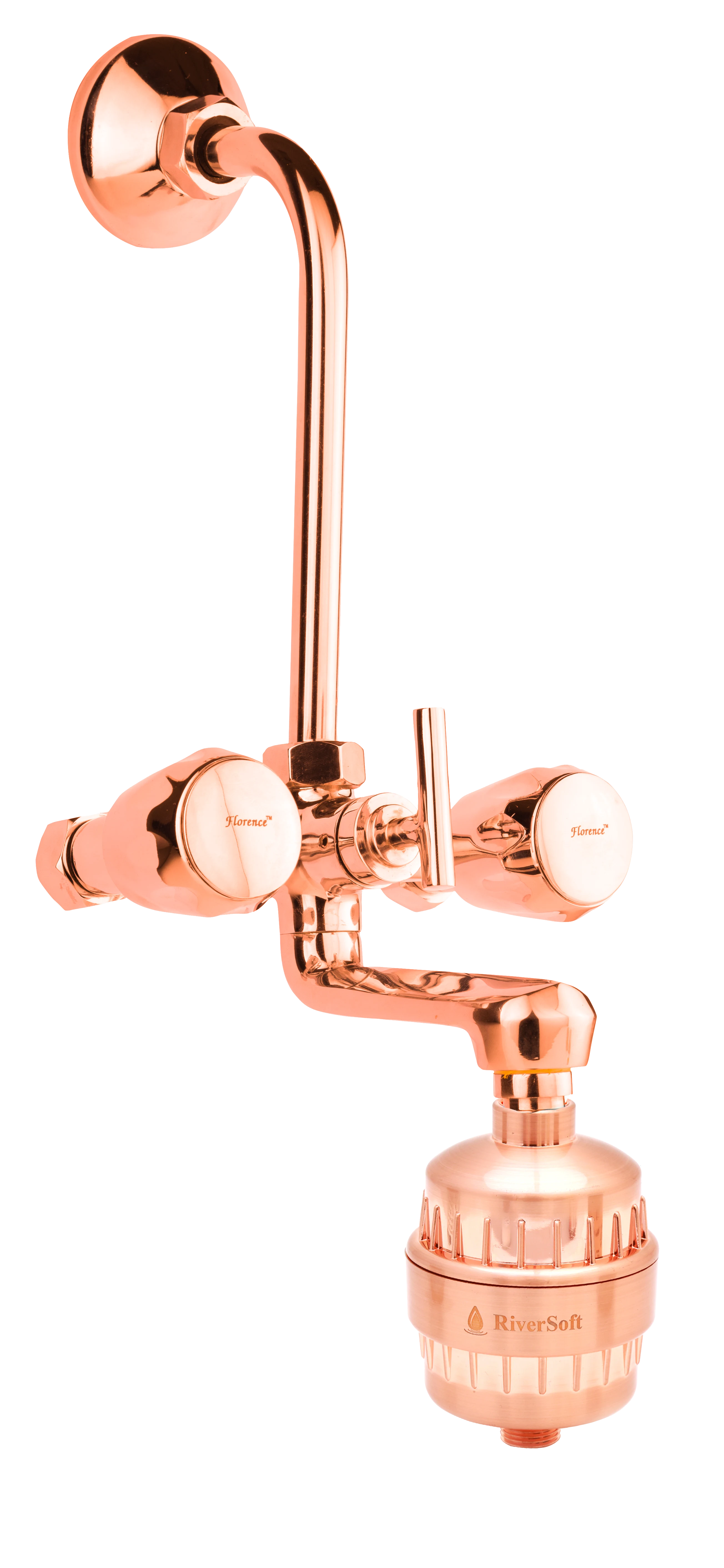 Bliss 15 Gold Hard Water Softener for Tap and Shower(Gold, Pack of 1)