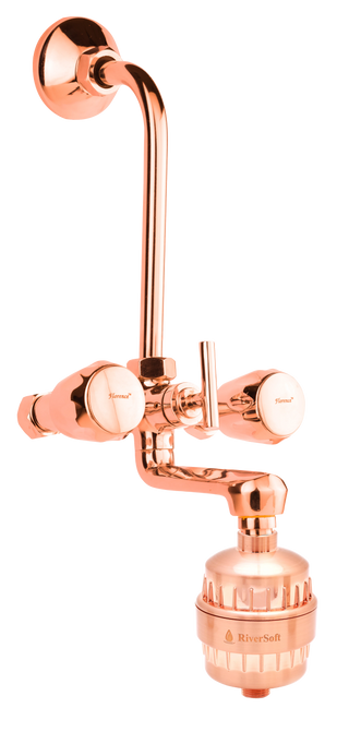 Rose gold tap water filter - RiverSoft