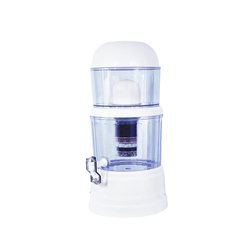 Ps-Mwp-12L Purestream 6 Stages Mineral Water Filter | Mineral Balls And Ceramic | Chemical Free And Non-Electric | Counter Top (Transparent, 12L, Abs, Pack Of 1) - Activated Carbon