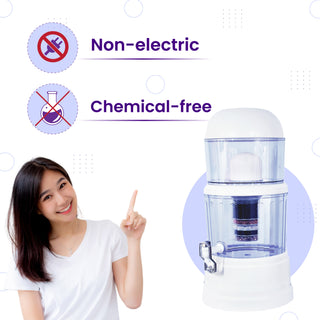RiverSoft PS-MWP-12L Mineral Water Filter Chemical-free