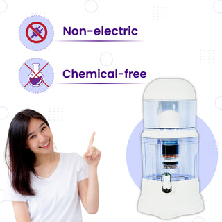 RiverSoft PS-MWP-18 Purestream Mineral Water Filter chemical free