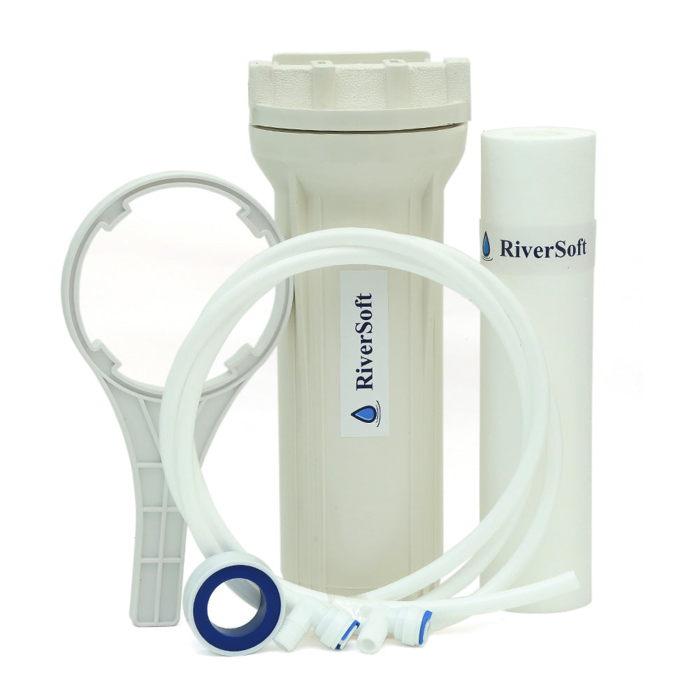 RiverSoft PreRO-10-CSPN Prefilter Housing Complete Kit