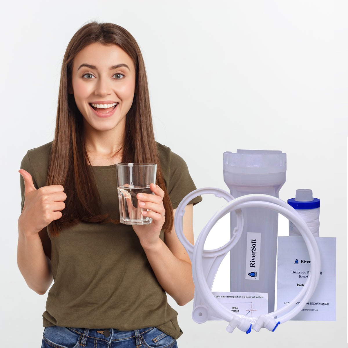 RiverSoft PreRO-IN-STR-10-MLT-1 Clean water