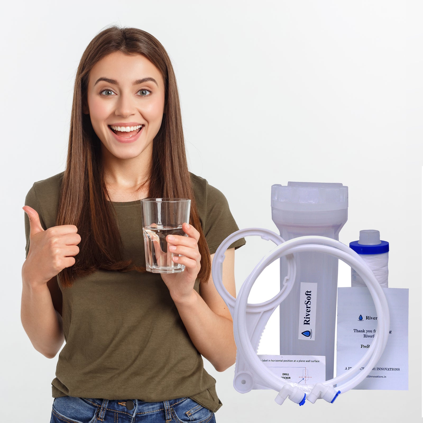 RiverSoft PreRO-IN-STR-10-MLT-1 Clean water