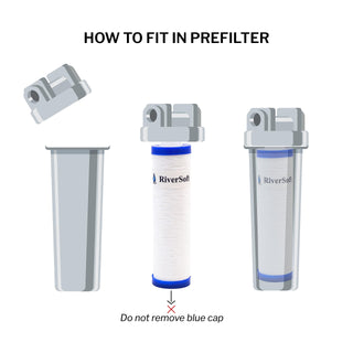 RiverSoft PreRO-IN-STR-6-SP-1 How to fit in Prefilter