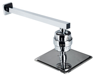 RiverSoft RS100-SF-15 complete rain shower set with chrome finish