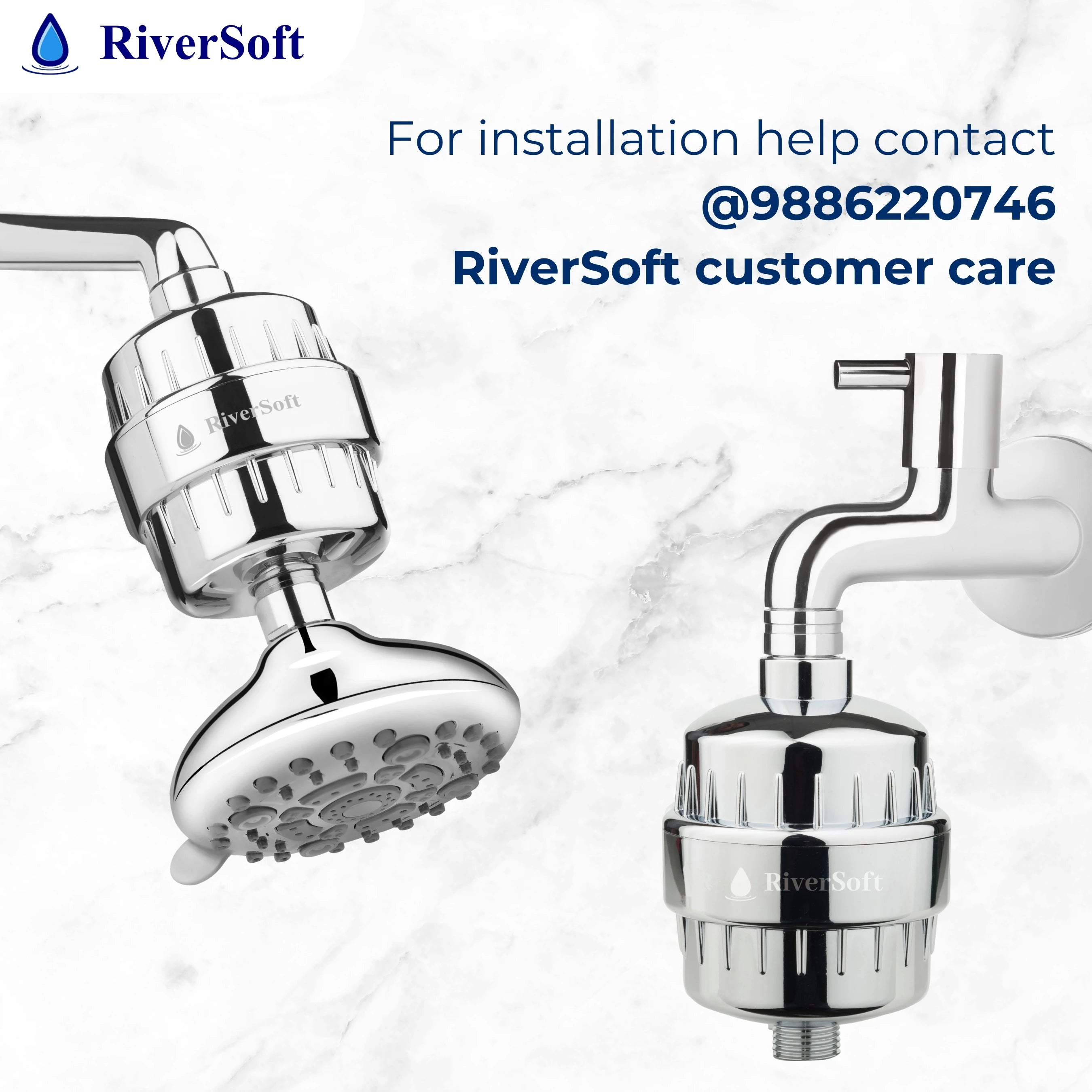 Softner Tap SF-15 Water Softener – Perfect for Shower & Tap! – RiverSoft