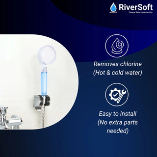 RiverSoft SH-3 removes chlorine and easy to install