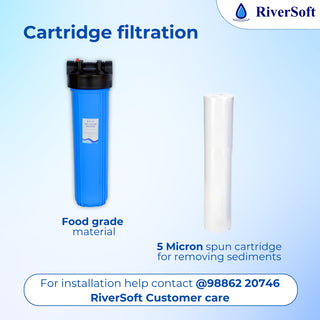 RiverSoft SPC-20-1M cartridge filtration