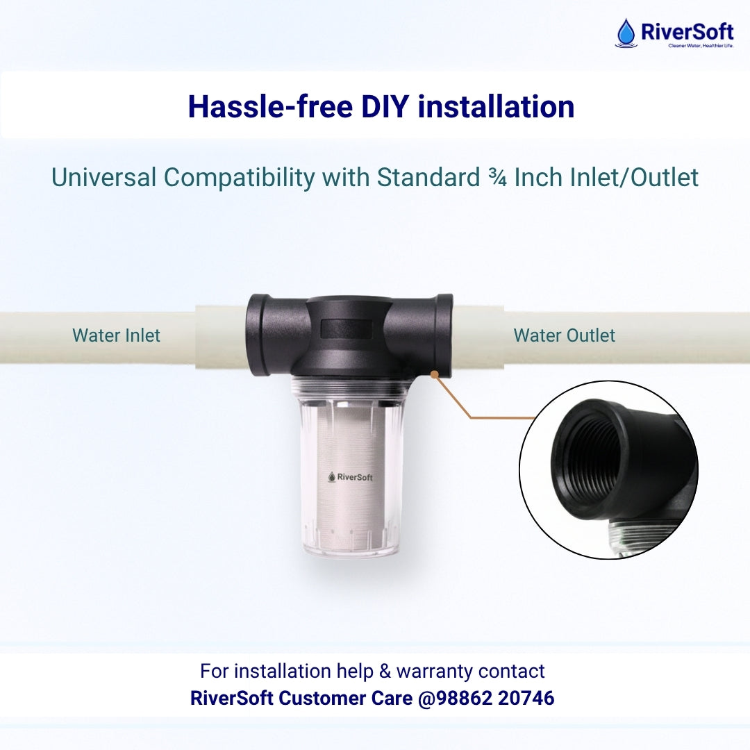 RiverSoft WTPF-01 hassle-free DIY installation