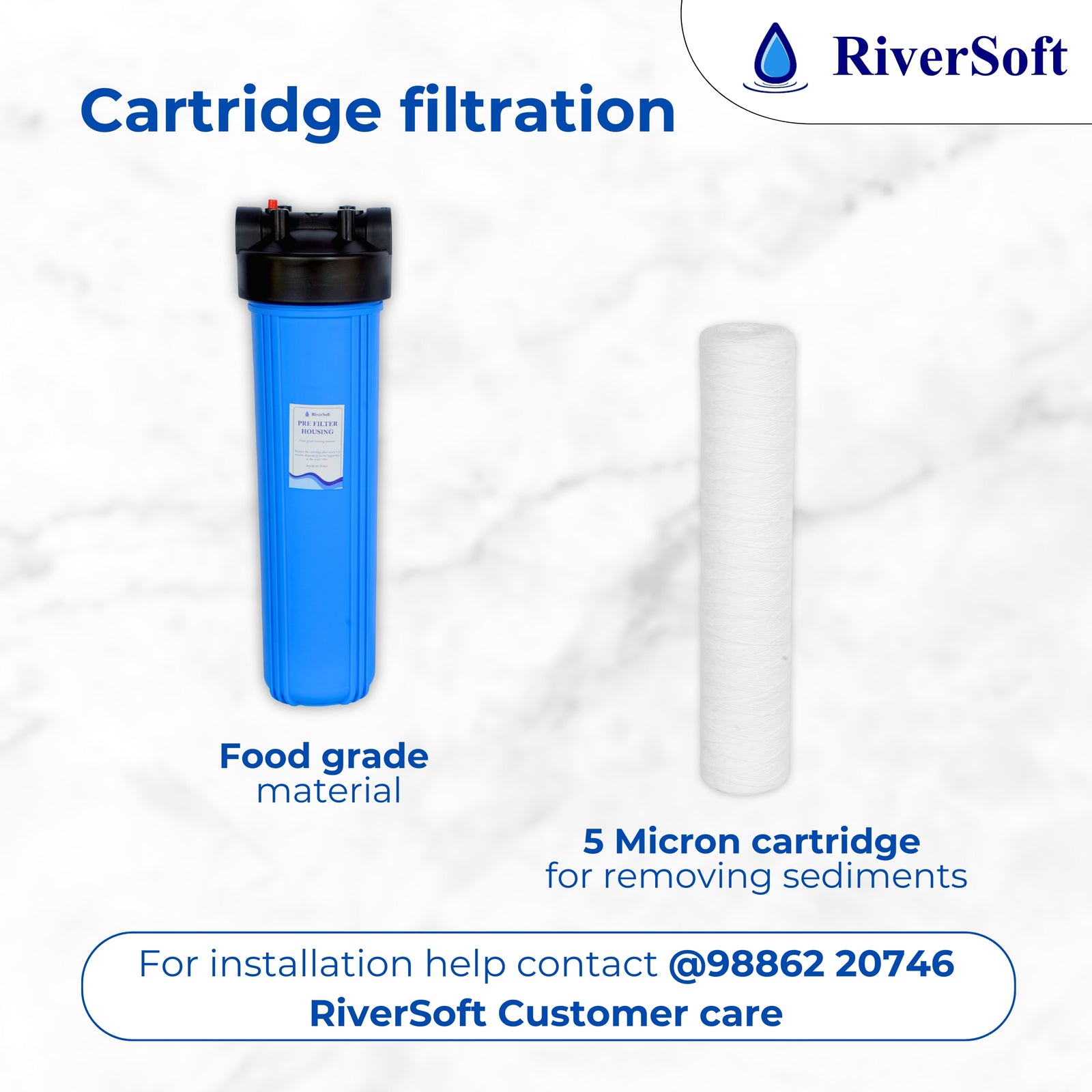 RiverSoft YWC-20-1 cartridge filtration