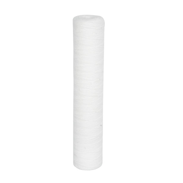 YWC-20 Yarn Wound Threaded Filter Cartridge Suitable for Mainline Sediment Filter housing (Pack of 1, 20 Inch, 5 Micron)