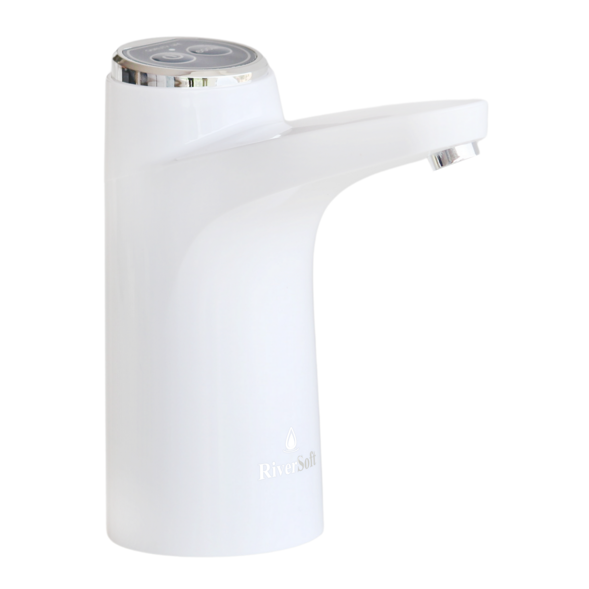 AWD-WH-1 Automatic Water Dispenser for 20 Litre Can (White, Food Grade, 4W, 1200 mah Battery)